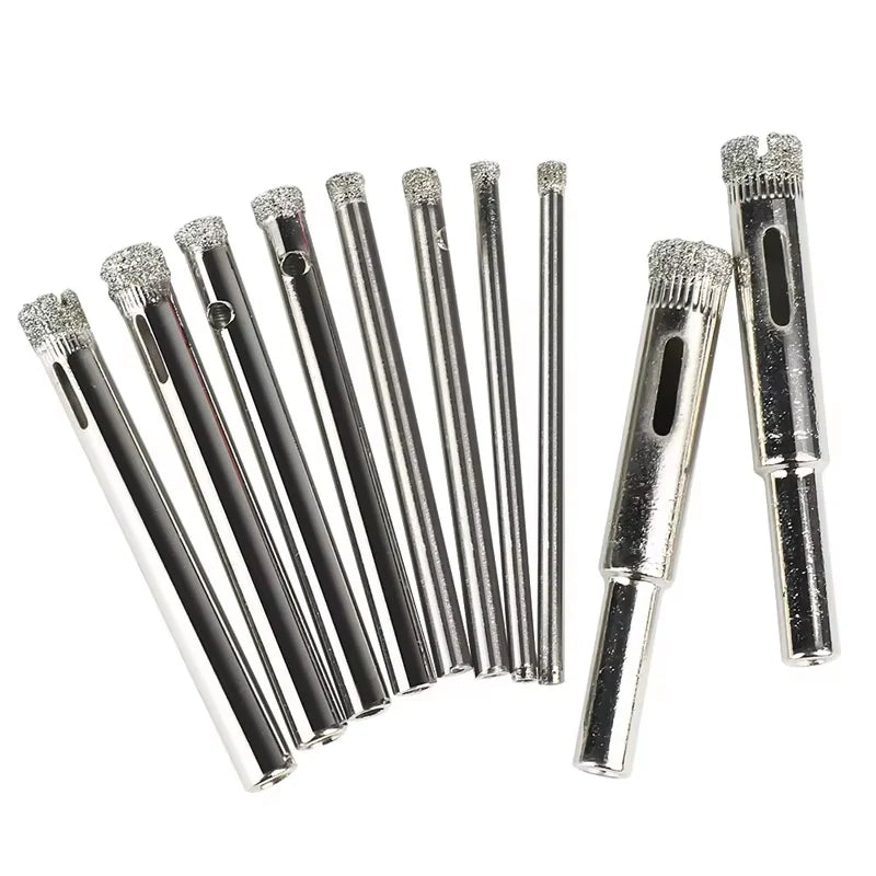 Diamant tegelboren nat - set van 10