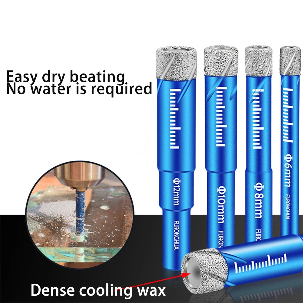 Diamant waxboren droog gebruik