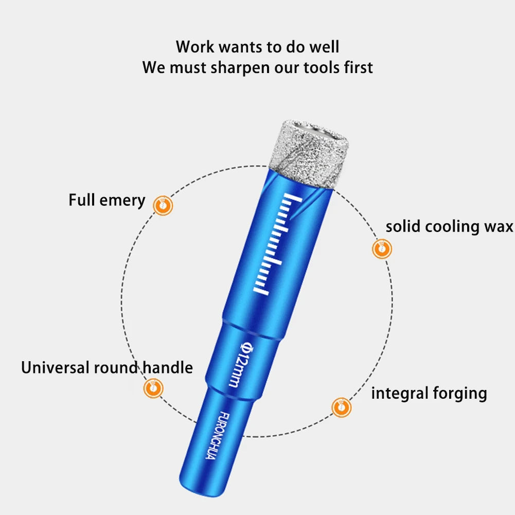 Diamant waxboren droog gebruik